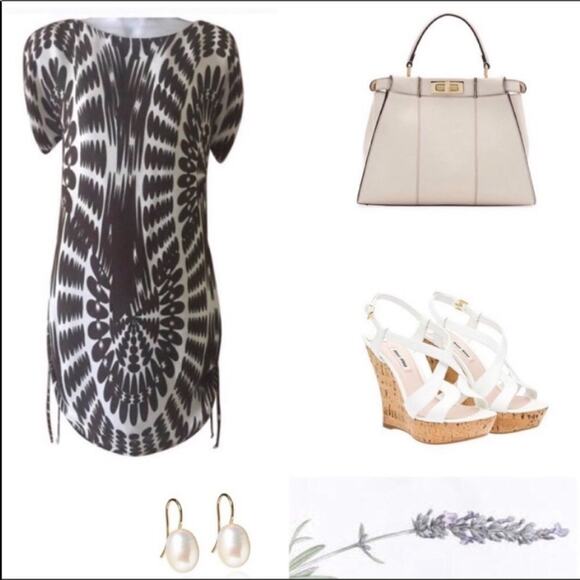 Milly Silk Tunic Dress‎ - Picture 1 of 8
